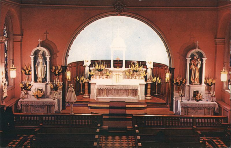 Chapel Interior, St. Mary's Academy-Bayview, Riverside Rhode Island