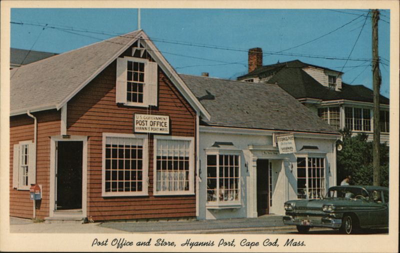 Post Office and Store Hyannis Port Massachusetts Haydn Mason