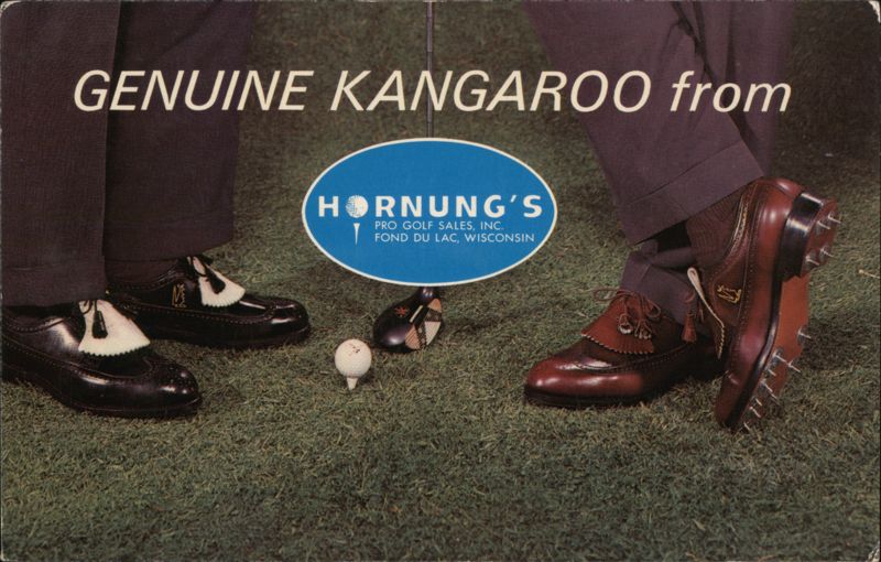 Genuine Kangaroo Golf Shoes from Hornung's, Fond du Lac, WI Wisconsin
