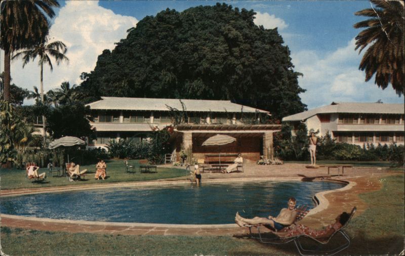 Kauai Inn Pool, Lihue, Kauai, Hawaii