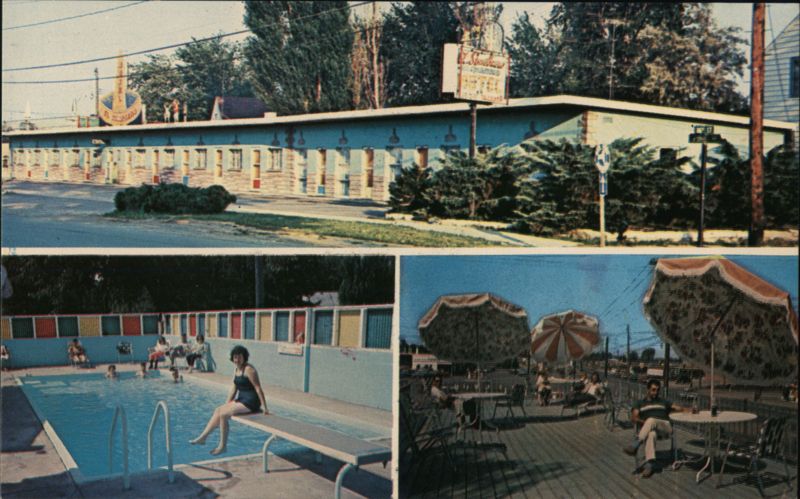 El Sombrero Motel, Niagara Falls, NY - Pool, Sundeck, and Exterior New York