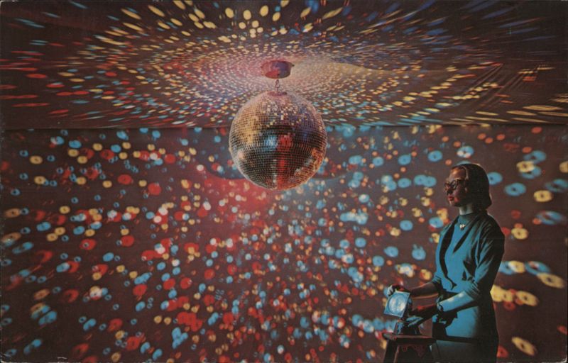 Mirrored Ball & Spotlights, Hi-Lite Your Dance Disco Ball