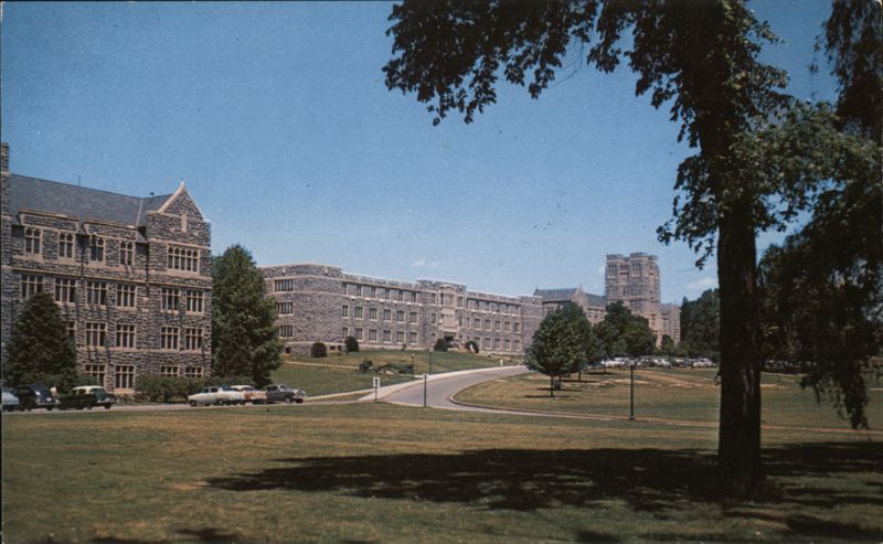 V.P.I Campus Davidson Hall, Williams Hall, Burrus Hall Blacksburg Virginia