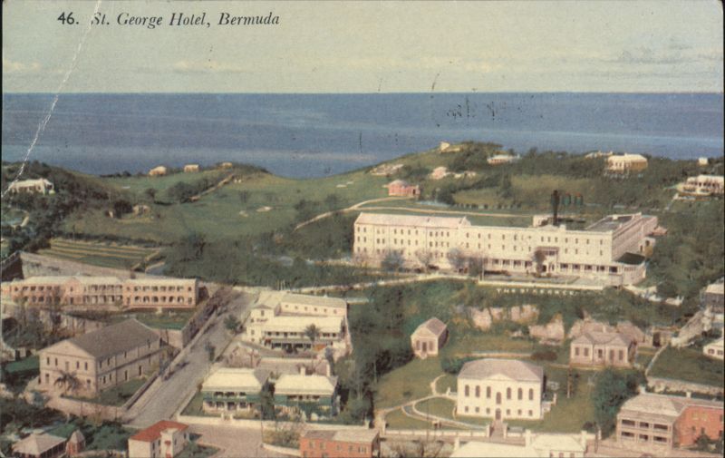 St. George Hotel, Bermuda Aerial View