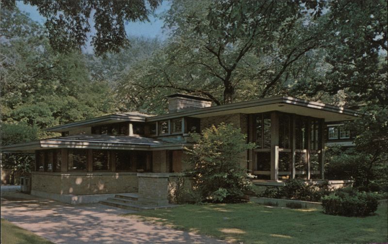 Isabel Roberts House, River Forest, Illinois by Frank Lloyd Wright