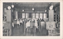 Westcustogo Inn Dining Room, Yarmouth, ME Postcard
