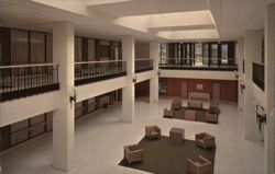 Allegheny College Student Activities Center Foyer, Meadville, PA Postcard