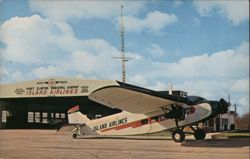 Island Airlines Postcard
