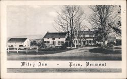 Wiley Inn in Peru, VT Postcard