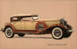 1933 Chrysler Imperial Phaeton, Winthrop Rockefeller Collection Postcard