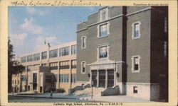 Catholic High School, Allentown, PA Postcard