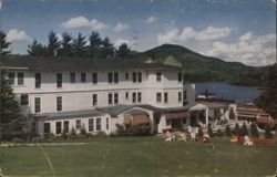 The Homestead, Lake Placid, NY - Colonial Inn Postcard