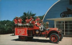 1911 Pope-Hartford Chemical & Hose Wagon Postcard
