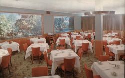 Oak Room Restaurant at the Fairmont Hotel, Nyack, NY Postcard