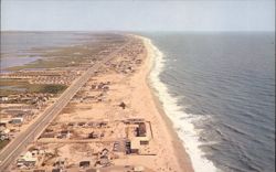 Aerial View of North Ocean City, Maryland Postcard