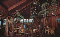 Pat's Restaurant at Punaluu Resort Hotel, Hawaii Postcard