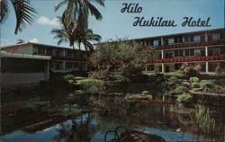 Hilo Hukilau Hotel, Hilo, Hawaii Postcard