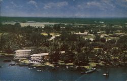 Naniloa Hotel, Hilo Bay, Hawaii Postcard