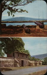 Relics of Lahaina's Royal Bottom, Hale Paahao Prison, Maui, HI Postcard