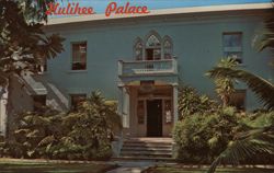 Hulihee Palace, Ancient Summer Home of Hawaiian Royalty Postcard