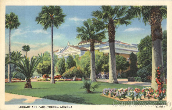 Library and Park Tucson Arizona