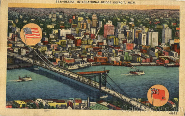 Detroit International Bridge Michigan