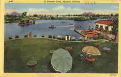 In Encanto Park Phoenix, AZ Postcard Postcard