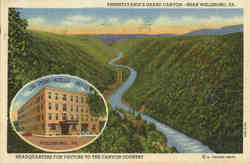 Pennsylvania's Grand Canyon Wellsboro, PA Postcard Postcard