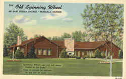 The Old Spinning Wheel, 421 East Ogden Avenue Postcard