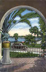 A Beautiful Vista in Sunny Florida Postcard
