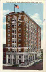 National Bank of South Dakota Building Sioux Falls, SD Postcard Postcard