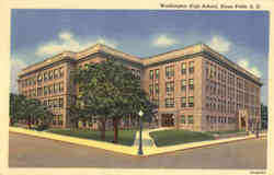 Washington High School Postcard