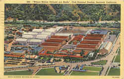 Where Motion Pictures are Made, First National Studios Burbank, CA Postcard Postcard