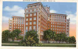Methodist Hospital Fort Worth, TX Postcard Postcard
