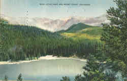 Echo Lake and Mount Evans Postcard