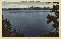 Lake Tahoe Postcard