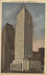 The Gulf Building Pittsburgh, PA Postcard Postcard