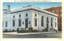 U. S. Post Office and Federal Building Gainesville, GA Postcard Postcard