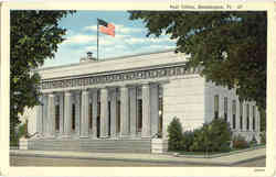 Post Office Bennington, VT Postcard Postcard