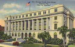 Orange County Court House Postcard