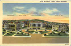 New Civic Center Postcard