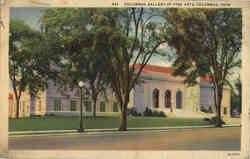 Columbus Gallery of Fine Arts Ohio Postcard Postcard