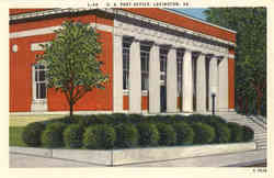 U. S. Post Office Postcard