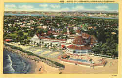 Hotel Del Coronado California Postcard Postcard