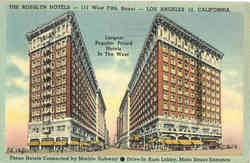 The Rosslyn Hotels, 111 West Fifth Street Postcard