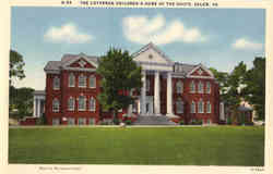 The Lutheran Children's Home of The South Postcard