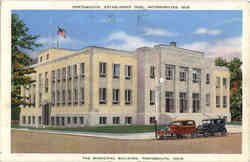 The Municipal Building Portsmouth, OH Postcard Postcard