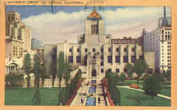 Public Library Postcard