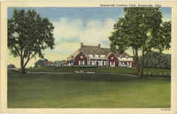Zanesville Country Club Ohio Postcard Postcard