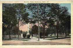 Hackley Park Muskegon, MI Postcard Postcard